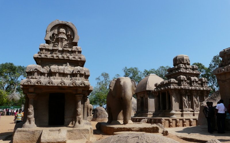 Mamallapuram - Five Rathas