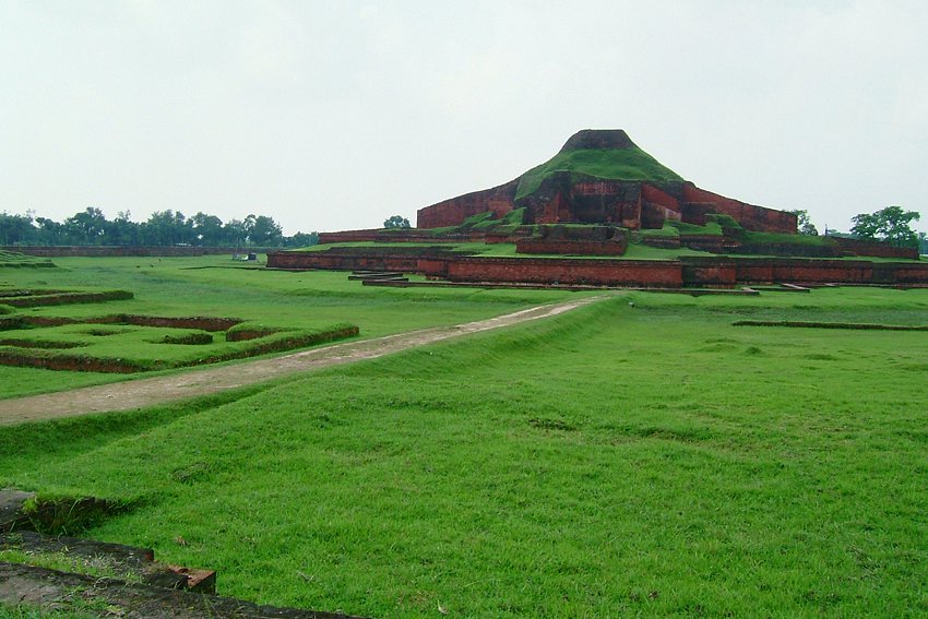 Ruins of the Buddhist Vihara at Paharpur image