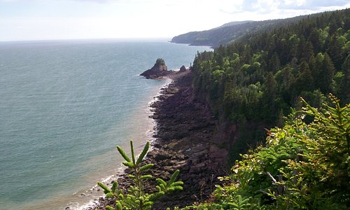 Coastline of Fundy Bay