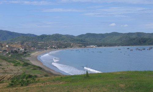 Bay at Puerto Lopez