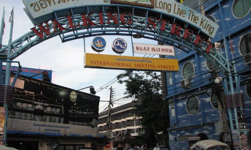 Entering Walking Street
