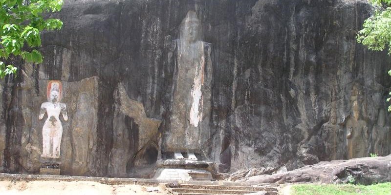 buddha at buduruwagala