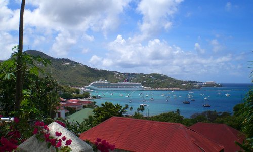 View from the top of the 99 steps