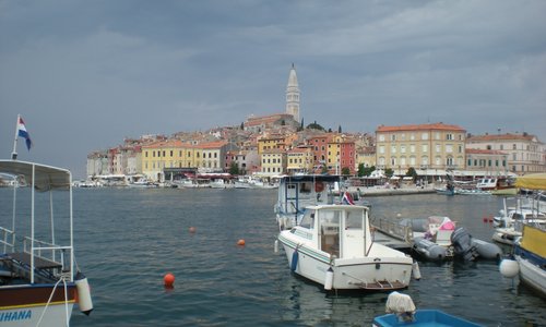 Rovinj in July