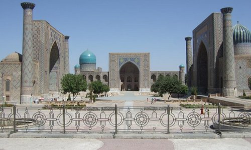 Samarkanda. Plaza de Registán