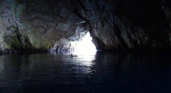 Blue Cave, Adriatic Sea, Montenegro, 2005