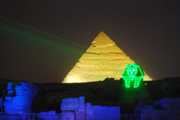 Red, Yellow & Green Pyramid Light 2024