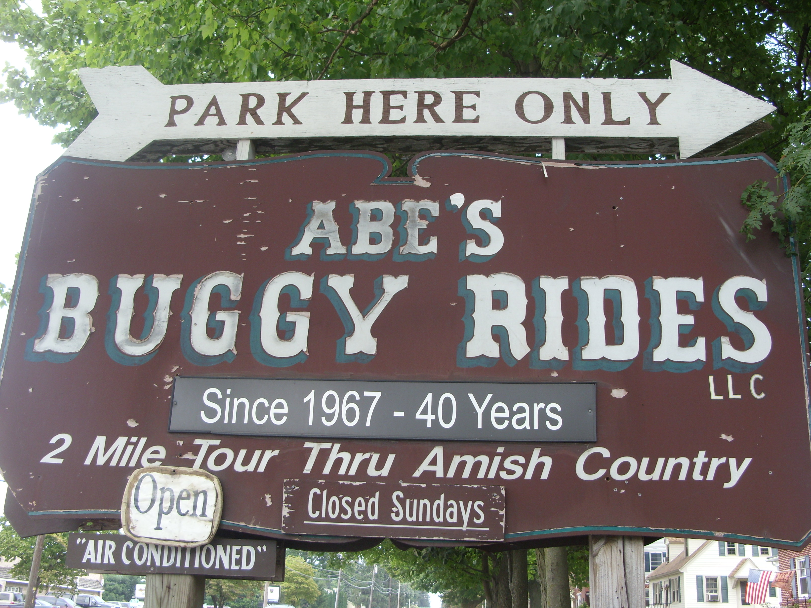 Abe's store buggy rides