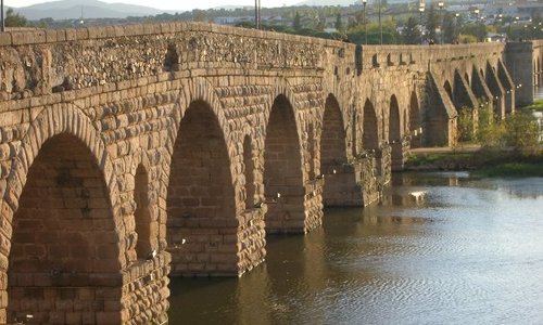 Puente Romano sobre el Guadiana