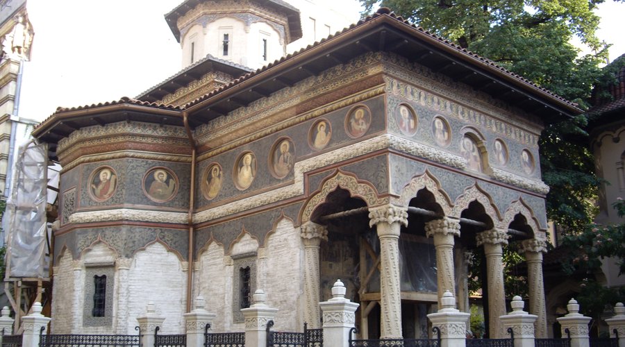 Stavropoleous church, view from the street