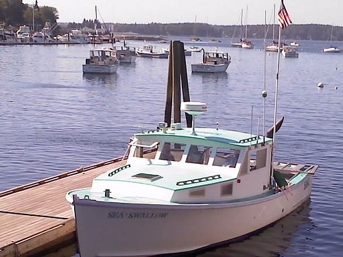 Boating In Boothbay Harbor Maine