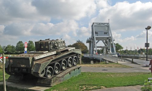 Pegasus Bridge, Basse-Normandie, Normandy, France