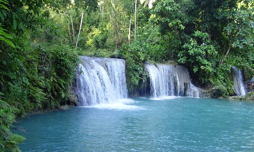 Cambugahay Falls, Siquijor Island, Visayas, Philippines