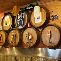 The Fisherman's brews on tap.