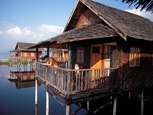 Golden Island Cottages Nampan Hotel, Inle Lake  Best Price Guarantee -  Mobile Bookings & Live Chat