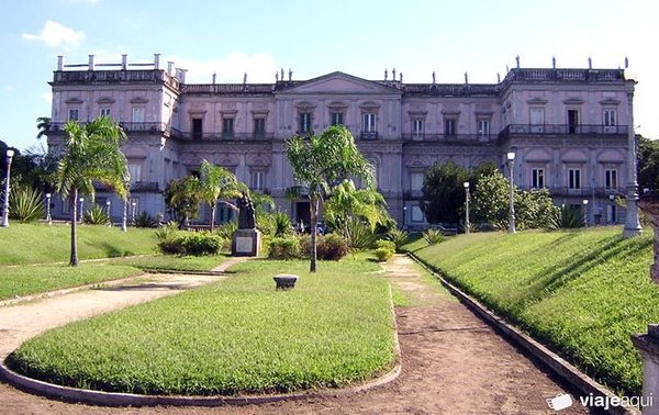 The National Museum of Quinta da Boa Vista, São Cristóvão. In the palace born Dom Pedro II and P