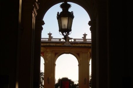 Porticato di Palazzo Reale in via Balbi