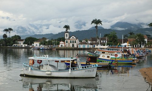 View to Paraty from the port