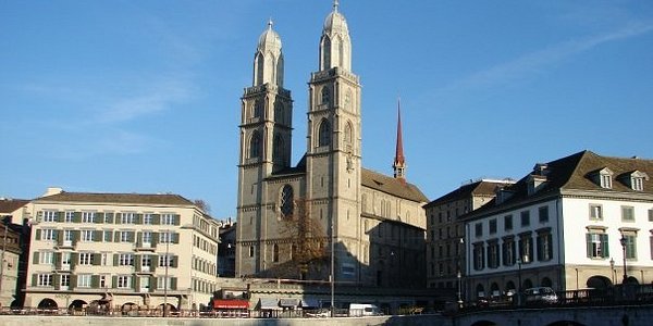 Switzerland Zurich Grossmunster church