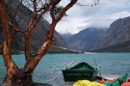 Lago Llanganuco-Huaraz 2850 metros snm