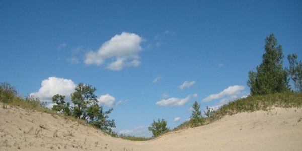 At Sandbanks Provincial Park.