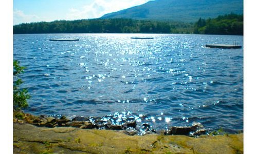 An extremely relaxing view of Mt Monadnock in Jaffrey Center, NH (7/18/09)