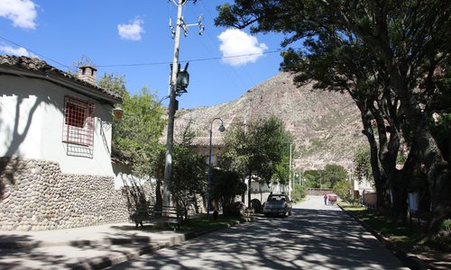 Calle Berriozabal, la más linda de Urubamba