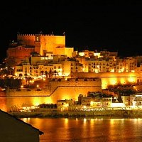 PENISCOLA CAstillo, Spain at night