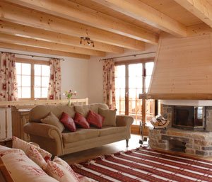 Gorgeous Living Room with cosy fire