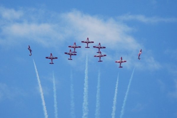 Snowbirds, Wetaskiwin air show 2008