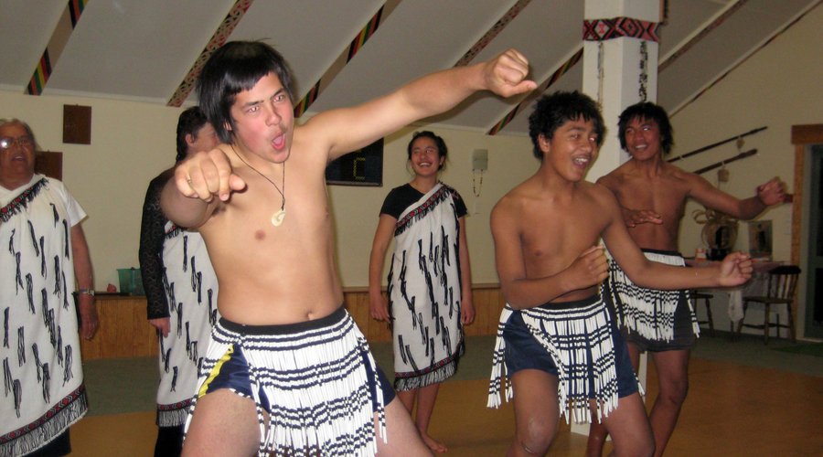 Marae Meeting House performace, also where you sleep