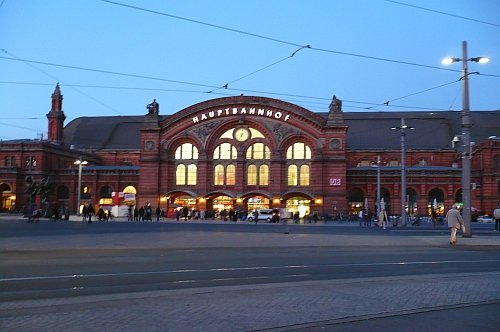 stasiun kereta Bremen...