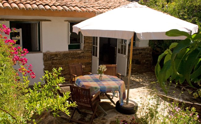 Andorinha's private terrace