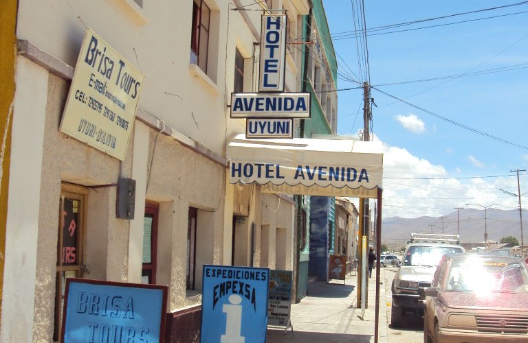 Frente do Hotel Avenida