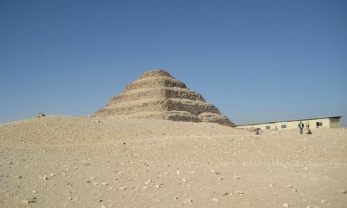 First pyramid in Egypt, the Step Pyramid of Djoser