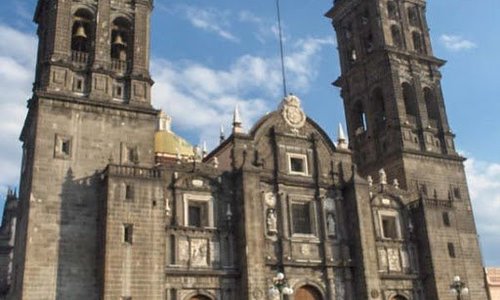 catedral de la ciudad de puebla