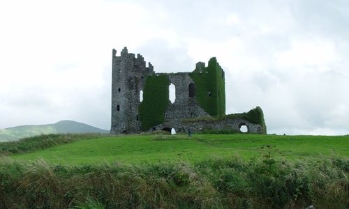 Castle just up the road from the house we stayed in.