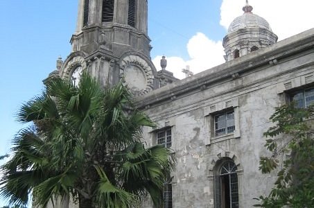 Old church in Antigua.