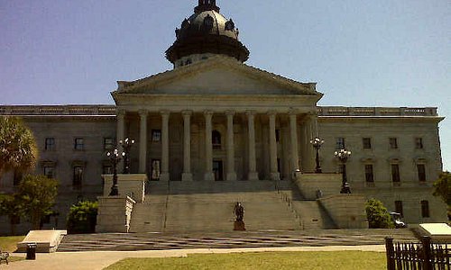State Capital building in Columbia SC