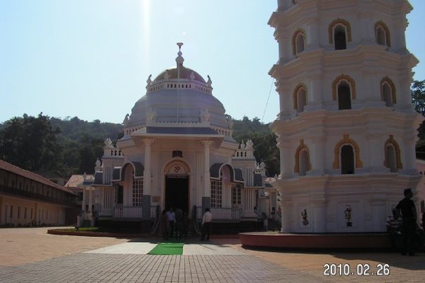 The Mangeshi Temple, Mangeshi, Goa.