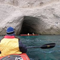 Kayac in calm waters