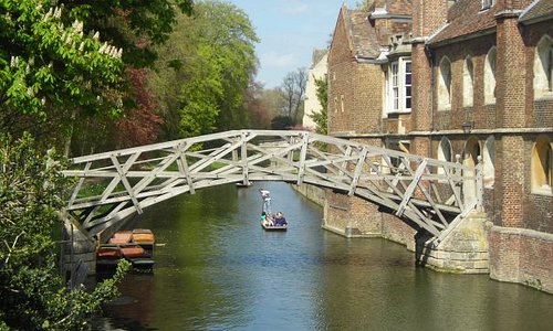 A bridge over the river Cam  (Cambridge)