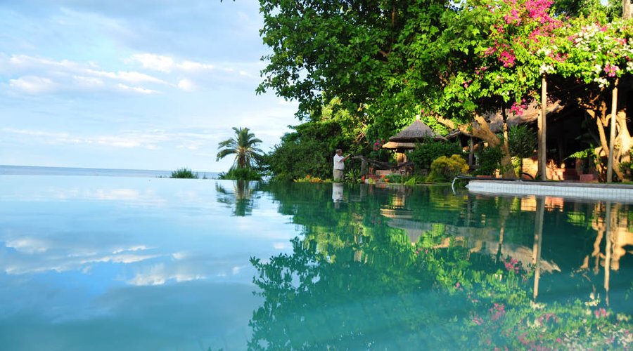 Our new infinity pool