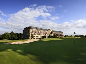 The Celtic Manor Resort in Caerleon, image may contain: Field, Grass, Outdoors, Nature
