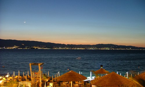 lungomare reggio calabria by night