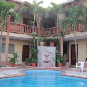Pool area