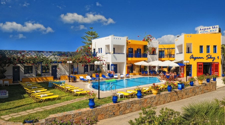 Aegean Sky Pool Area