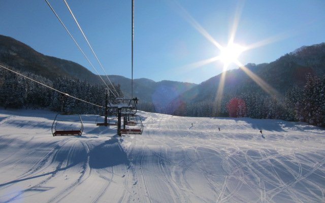 下部コースも雪質がいい