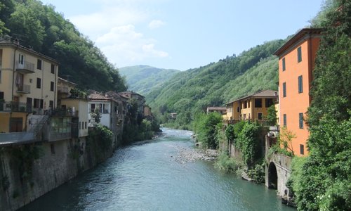 Along the Lima at Bagni di Lucca