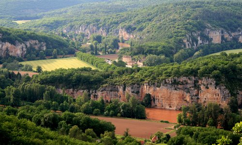 Vallée du Lot (après l'orage)